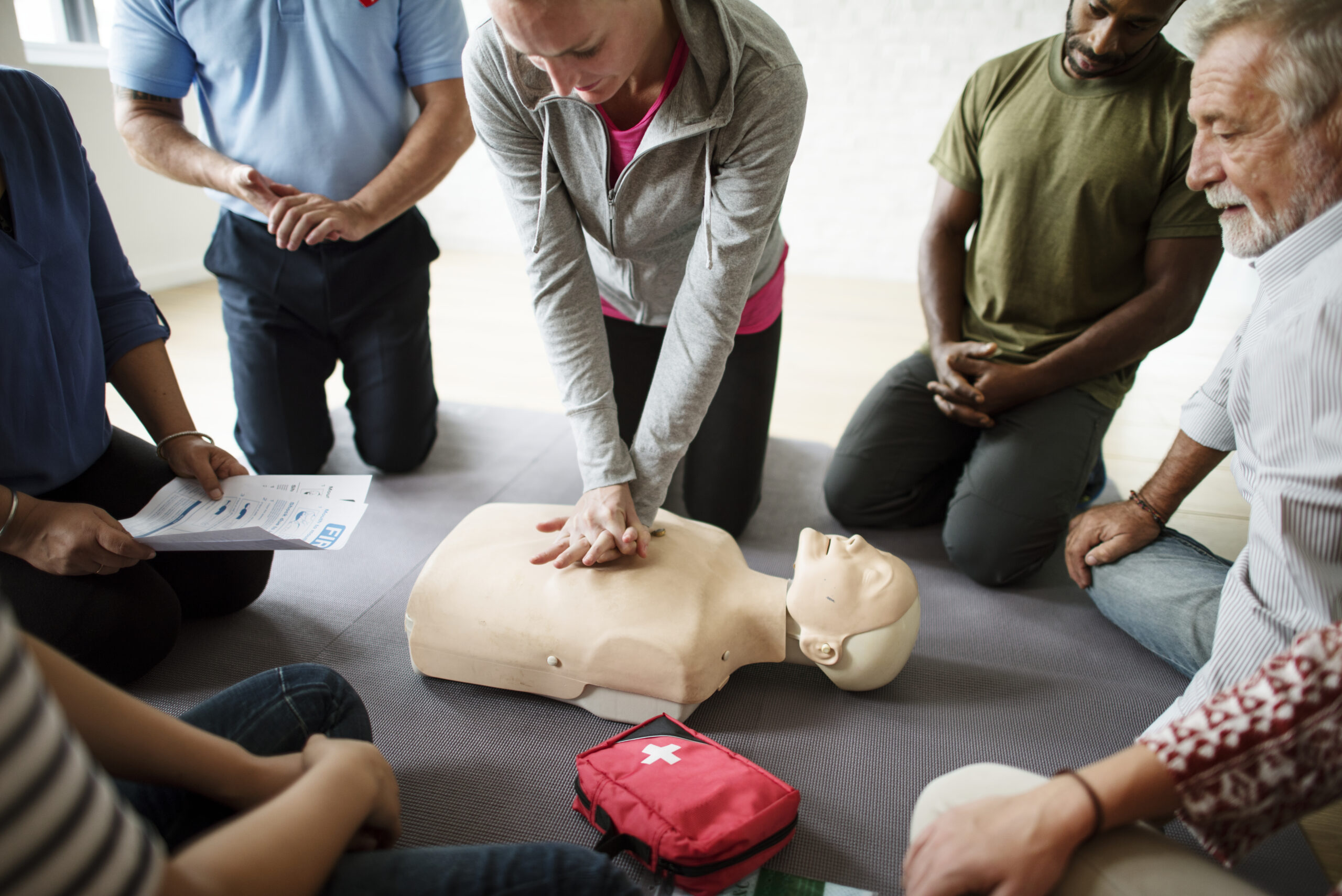 first aid for heart attack​